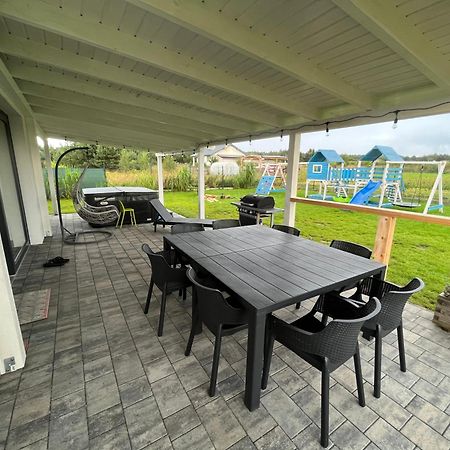 Villa Dom Nad Morzem Z Jacuzzi 10 Osob Morze Przygod Mieroszyno Esterno foto